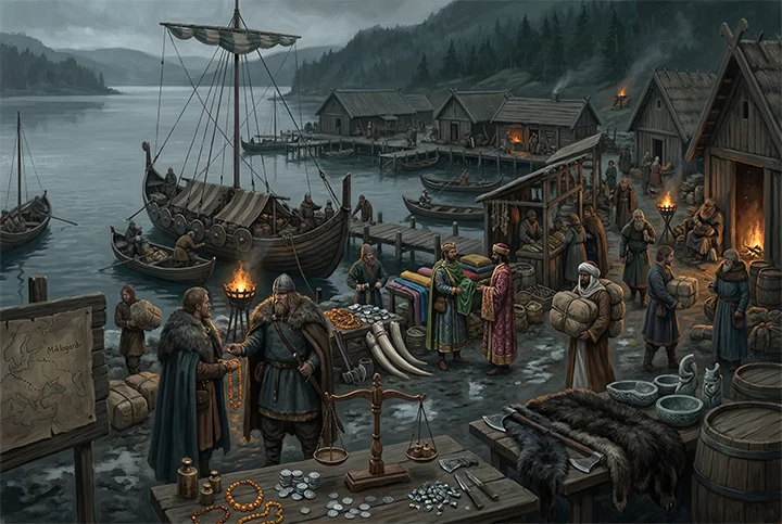 Nordische Handelsrouten